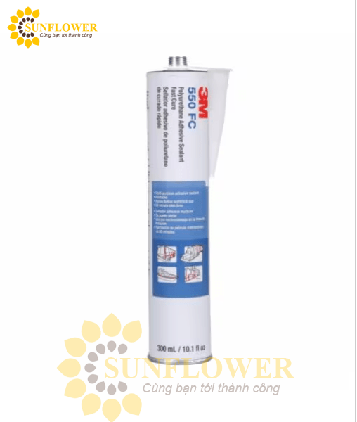 KEO TRÁM TRÉT 3M 550, MÀU TRẮNG, 310 ML