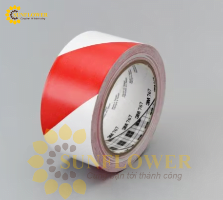 Băng keo 1 mặt 3M 767 dán nền cảnh báo