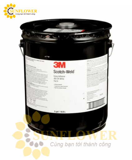 KEO CƯỜNG LỰC CAO EPOXY 3M SCOTCH-WELD 460NS, MÀU HỔ PHÁCH, PHẦN A