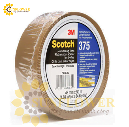 Băng keo dán thùng 3M Scotch 375
