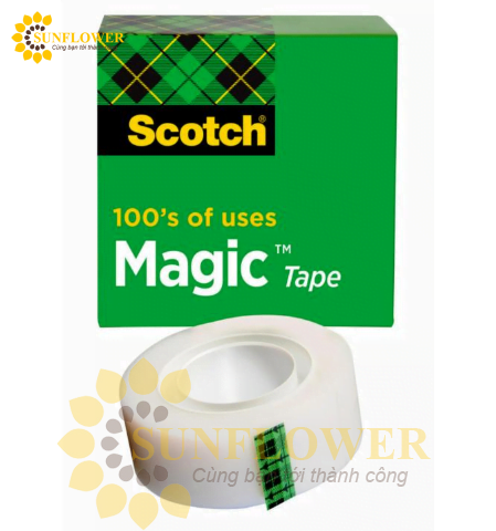 Băng keo 1 mặt 3M Scotch Magic 810