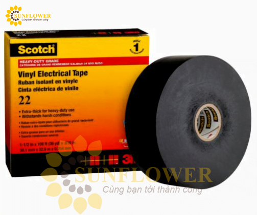 Băng keo điện 3M Vinyl Scotch 22