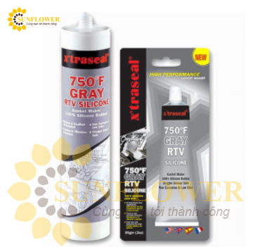 750ºF Grey RTV gasket Keo thế ron chịu nhiệt