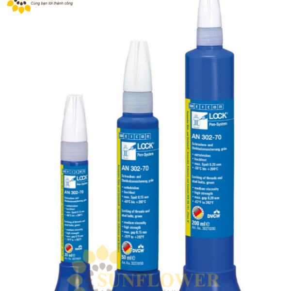 Keo Weicon AN 302-70Thông Số Kỹ Thuật keo dán kim loại Weicon ST