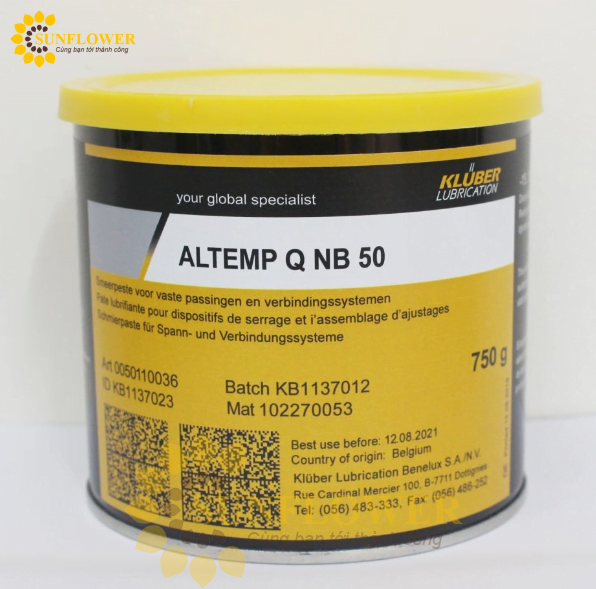 Kem bôi trơn và lắp ráp Altemp Q NB 50