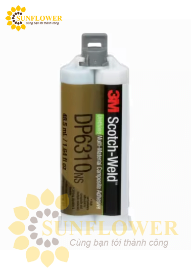 KEO CƯỜNG LỰC CAO 3M DP6310NS 2 THÀNH PHẦN , MÀU XANH