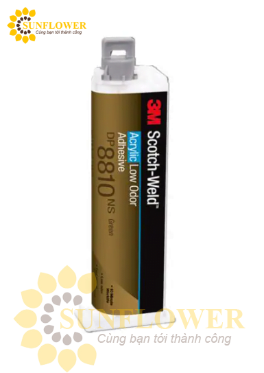 KEO CƯỜNG LỰC CAO LOW ODOR ACRYLIC ADHESIVE 3M SCOTCH-WELD DP8810NS, MÀU XANH