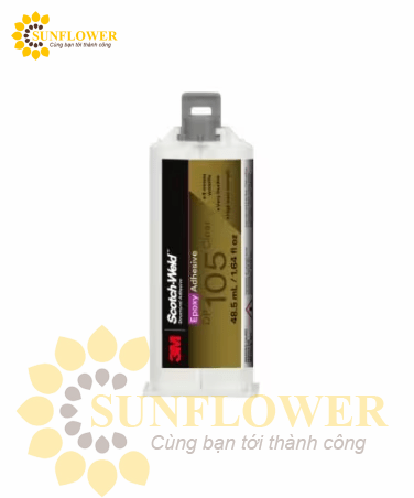 KEO CƯỜNG LỰC CAO EPOXY 3M SCOTCH-WELD DP105, TRONG SUỐT
