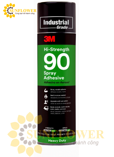 KEO PHUN XỊT 3M HI-STRENGTH 90, TRONG SUỐT