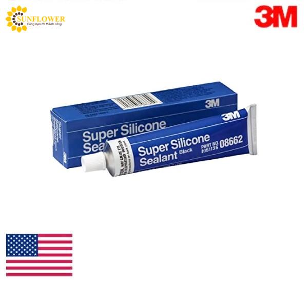 Keo 3M Black Super Silicone Seal 08662