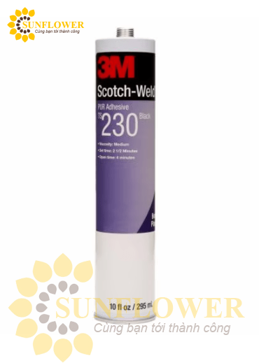 Keo 1 Thành Phần 3M Scotch-Weld PUR Adhesive TS230, Màu Đục