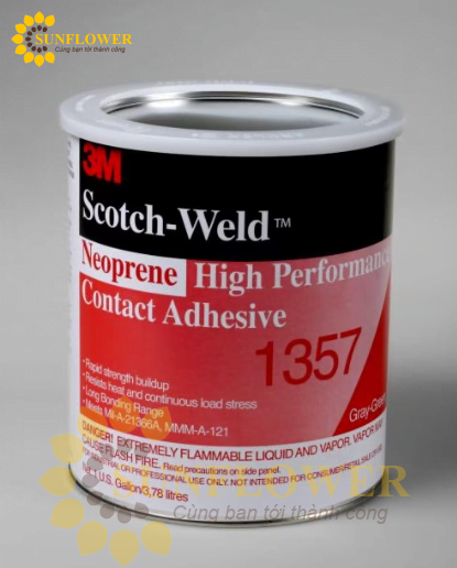 Keo 3M 1357, Màu Xám Xanh