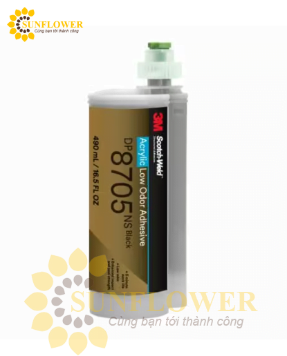Keo Cường Lực Acrylic Ít Mùi 3M Scotch-Weld DP8705NS