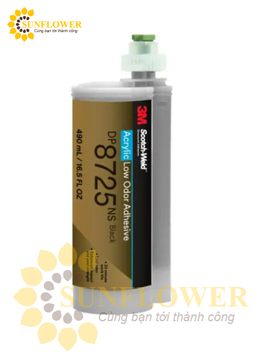 Keo Cường Lực Acrylic Ít Mùi 3M Scotch-Weld DP8725NS