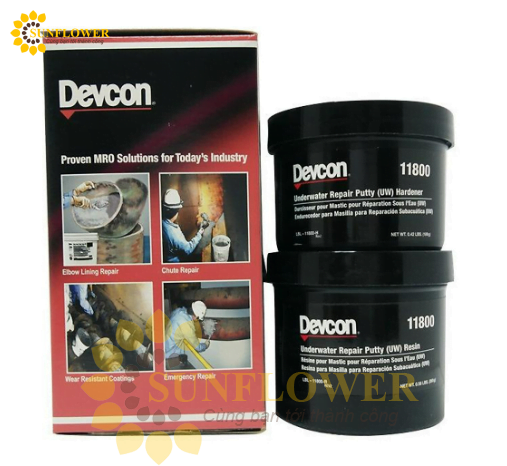 Keo Dán Dưới Nước Devcon 11800 Underwater Repair Putty (UW)Mô tả Keo Dán Dưới Nước Devcon 11800 Underwater Repair Putty (UW)
