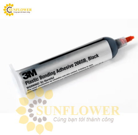 Keo Dán Nhựa 3M 2665B, Màu Đen, Ống 30 cc