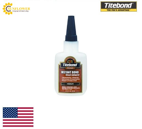 Keo Titebond Instant Bond Wood Adhesive Medium