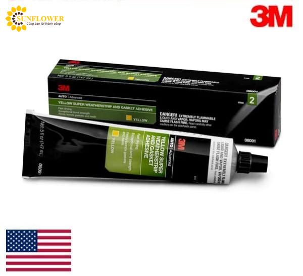 Keo 3M Yellow Super Weatherstrip and Gasket Adhesive