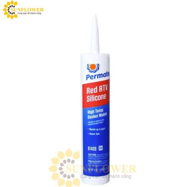 Keo Silicone Permatex 81409 High-Temp Red RTV Silicone Gasket