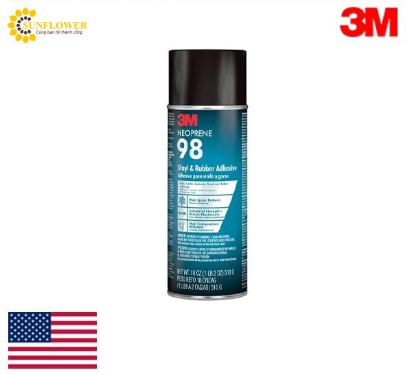 Keo 3m Neoprene 98 Rubber And Vinyl Spray Adhesive