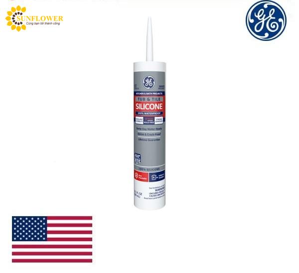 Keo GE Tub & Tile Silicone 1 Sealant