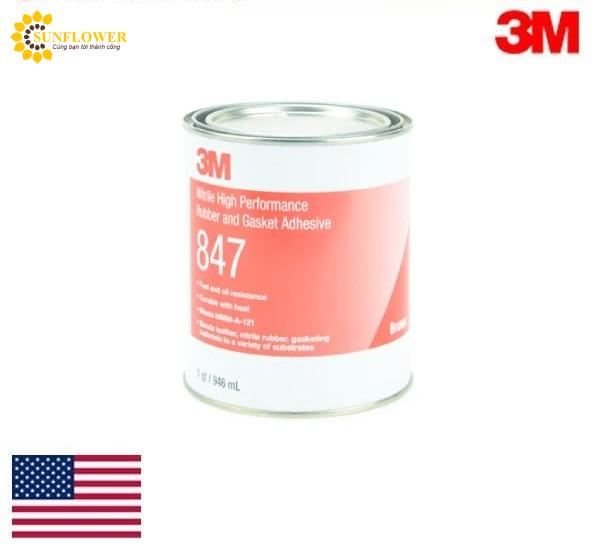 Keo 3M Nitrile Rubber and Gasket Adhesive 847