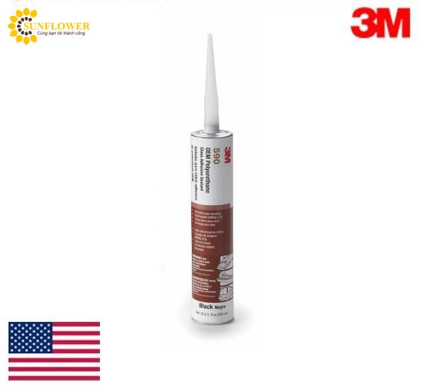 Keo 3M Polyurethane Glass Adhesive Sealant 590