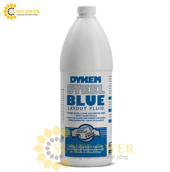 Dykem STEEL BLUE Layout Fluid 80600 – Đánh dấu bề mặt thép