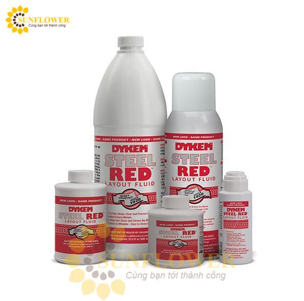 Dykem STEEL RED Layout Fluid 80396 – Chất đánh dấu bề mặt thép