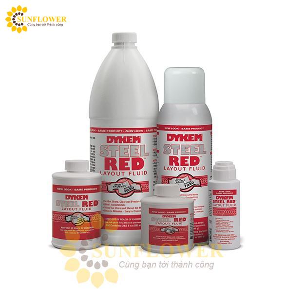 Dykem STEEL RED Layout Fluid 80496 – Chất đánh dấu bề mặt thép