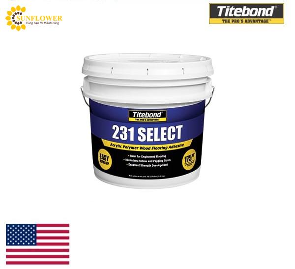 Keo Titebond 231 Acrylic Polymer Wood Flooring Adhesive