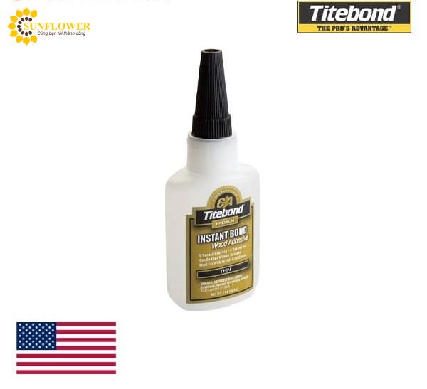 Keo Titebond Instant Bond Wood Adhesive Thin