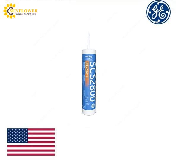 Keo GE SCS2800 SilGlaze II Silicone Glazing Sealant