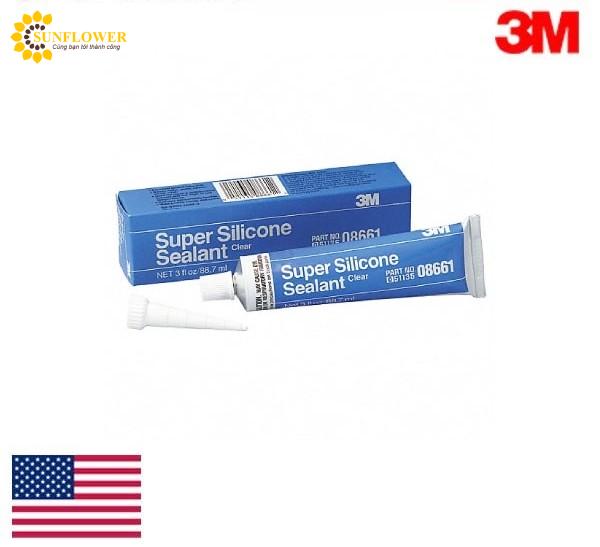 Keo 3M Clear Super Silicone Seal 08661