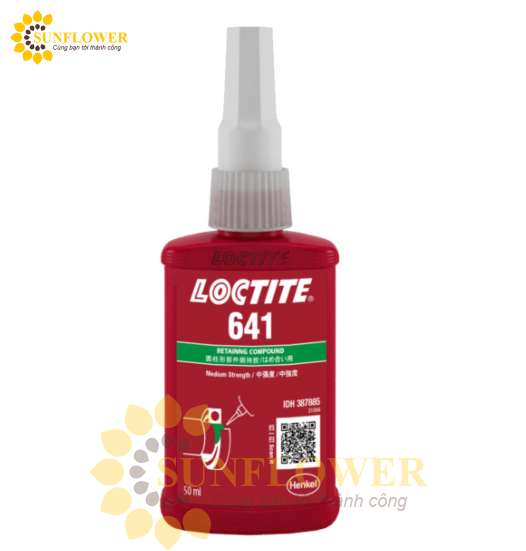 Loctite 641 – Keo chống xoay khóa cứng