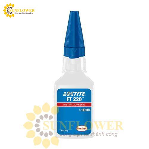 FT 220 – Keo siêu dính Loctite gốc cyanoacrylate