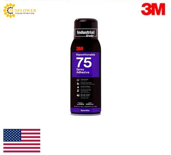 Keo 3M Repositionable 75 Spray Adhesive