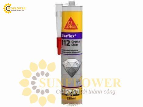 Sikaflex-112 Crystal Clear – KEO KẾT DÍNH TRÁM KHE TRONG SUỐTSikaflex-112 Crystal Clear