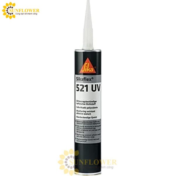 Sikaflex-521 UV – Keo dán STP chống chịu thời tiết với phạm vi bám dính rộng