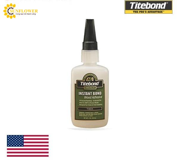 Keo Titebond Instant Bond Wood Adhesive Thick