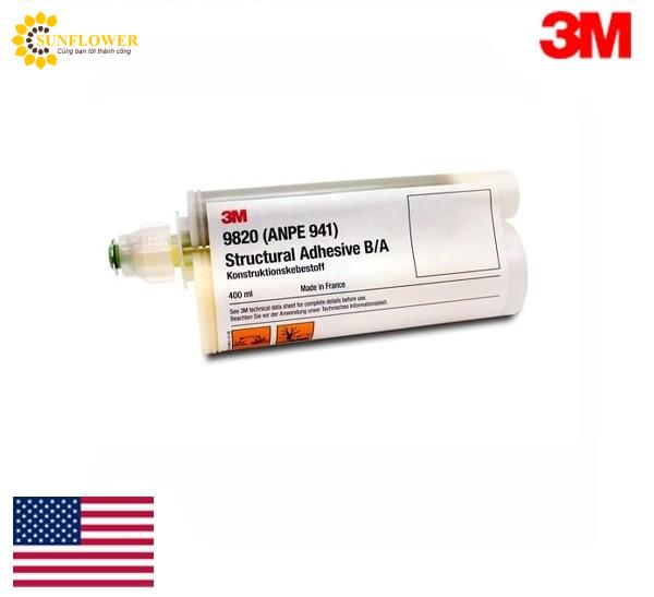 Keo 3M Two Component Structural Adhesive 9820